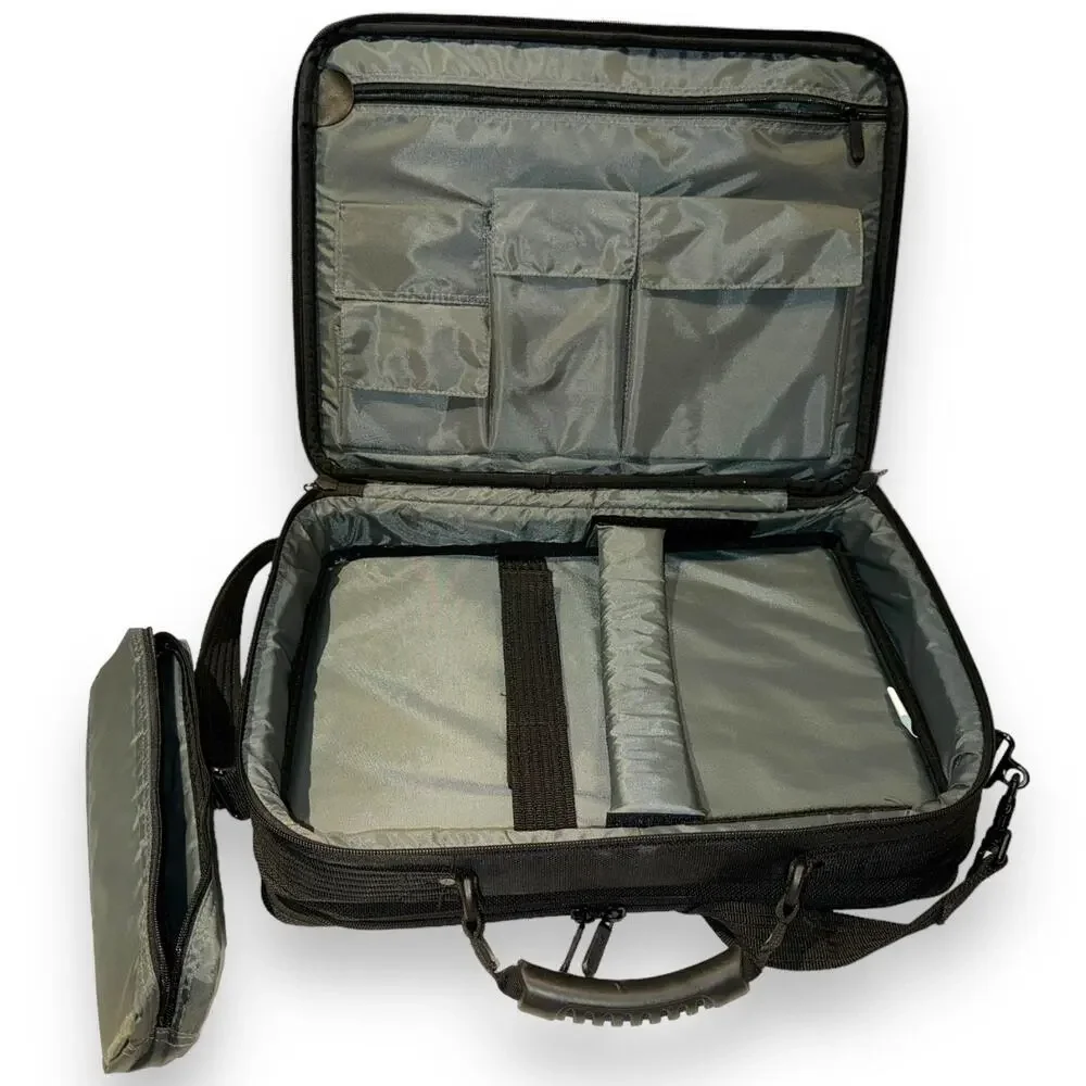 Targus Platinum Deluxe Notebook Carry Case Black Gray